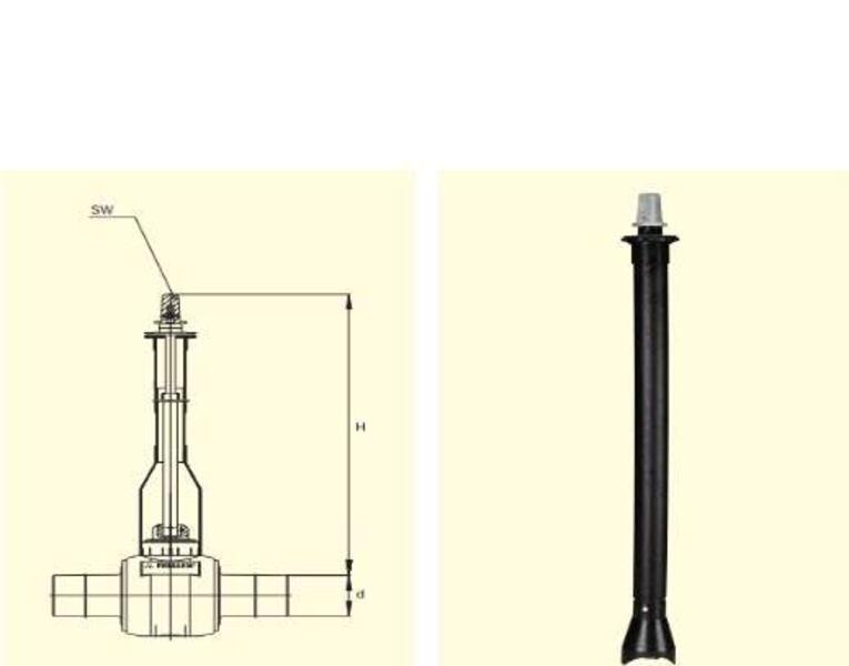 Кран кн. Набор монтажный для шарового крана Frialen TSK/BS D 63-225/1.2-2.0М 