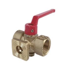 Кран д/ман лат 11б18бк(ф)1 G1/2&quot; Ру16 м/м рук фл SantechSystems, фото 