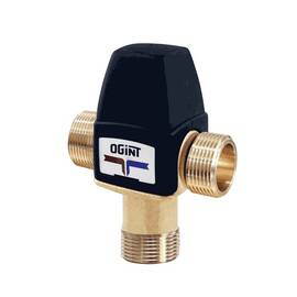 Клапан смес т/стат лат Ду20 Ру10 р/р Kvs2.12 30-65C в/ниж Ogint, фото 