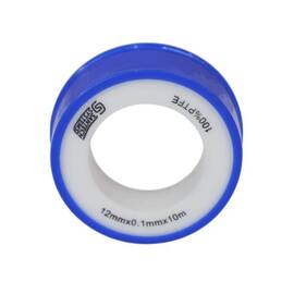 Лента ФУМ PTFE катушка 12ммх0,1ммх10м вода FU10 SantechSystems, фото 