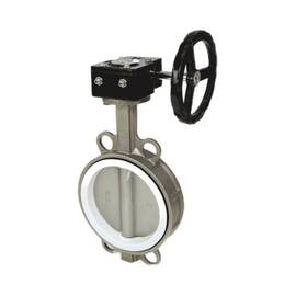 Затвор поворот нерж PTFE Ду200 Ру16 ред д/нерж 2040R Benarmo, фото 