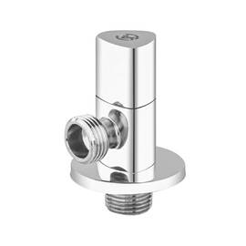 Вентиль угл лат быт с/отр G1/2&quot;х3/8&quot; Ру16 р/р мах треуг Aquasfera 1070-03, фото 
