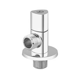 Вентиль угл лат быт с/отр G1/2&quot;х3/8&quot; Ру16 р/р мах треуг Aquasfera 1076-03, фото 