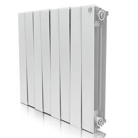 Радиатор биметалл Royal Thermo PianoForte 500/Bianco Traffico - 8 секц., фото 