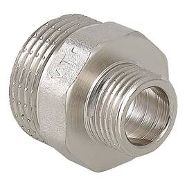 Ниппель переходной VALTEC VTr.580.N.0504 нар.-нар. 3/4"х1/2", фото 