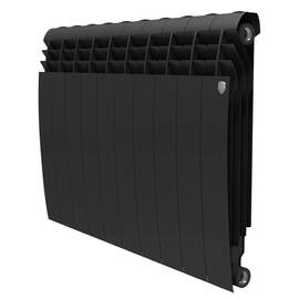 Радиатор биметалл Royal Thermo BiLiner 500 Noir Sable - 10 секц., фото 