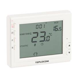 Термостат комнатный Teplocom TS-Prog-2AA/8A, проводной, прогр, реле 250В, 8А, фото 