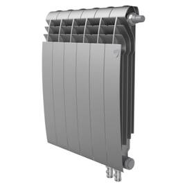 Радиатор Royal Thermo BiLiner 500 /Silver Satin VR - 6 секц., фото 