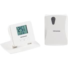 Термостат комнатный TEPLOCOM TS-2AA/3A-RF, беспроводной, реле 250В, 3А, фото 