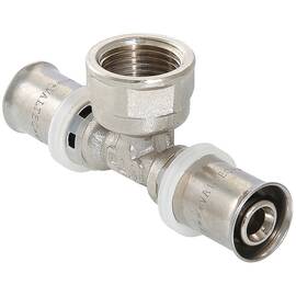 Тройник пресс Valtec VTm.232.N.160416 ВР 16х1/2"х16, фото 
