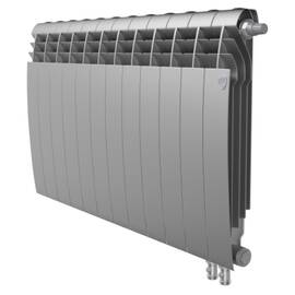Радиатор Royal Thermo BiLiner 500 /Silver Satin VR - 12 секц., фото 