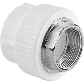 Муфта TEBO бел. PP-R комбинированная 75х2 1/2" ВР под ключ (2/8), арт. 030020513, фото 