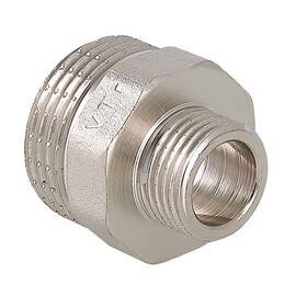 Ниппель переходной VALTEC VTr.580.N.0402 нар.-нар. 1/2"х1/4", фото 