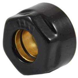 Соединение резьбовое SCHLOSSER GW 3/4 x 15MM чёрное Ral 9005, для медных труб, фото 