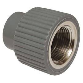 Муфта TEBO сер. PP-R комбинированная 20x1/2" ВР (40/200), арт. 031023402, фото 