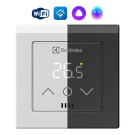 Терморегулятор Electrolux ETV-16W (+ дополнительная черная панель), фото 