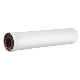 Удлинитель коаксиального дымохода раструбн. Royal Thermo 60/100, 500 мм, фото 