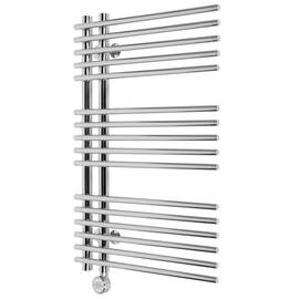 Полотенцесушитель Royal Thermo Pino П16 500х800 электро (встроен. диммер) стальной, фото 