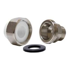 Муфта TEBO сер. PP-R комбин. разъемная (Американка) 40х1 1/4" ВР (5/50), арт. 016020810, фото 