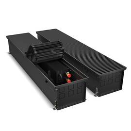 Конвектор внутрипольный Royal Thermo ATRIUM-190/250/2600-DG-U-BL, фото 
