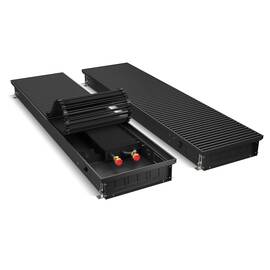 Конвектор внутрипольный Royal Thermo ATRIUM-90/300/2000-DG-U-BL, фото 