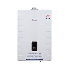 Котел газовый KITURAMI World Alpha S-30 настенный, 2 конт., закр.кам.сгор. нерж., фото 