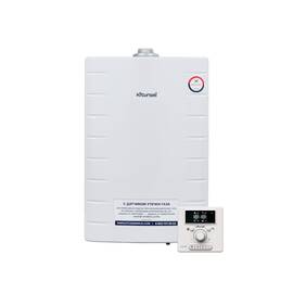 Котел газовый KITURAMI World Alpha-24 настенный, 2 конт., закр.кам.сгор. с выносным п/у, фото 
