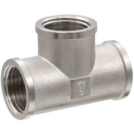 Тройник VIEIR ВВВ 11/4"х3/4"х11/4" никел. TFN646, фото 