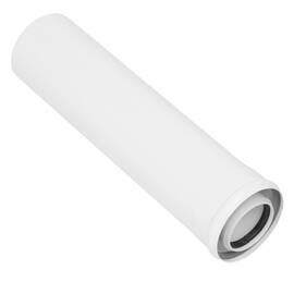 Удлинитель коаксиального дымохода раструбн. Royal Thermo 80/125, 500 мм для конденсационных котлов, фото 