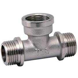 Тройник VIEIR НВН 3/4"х3/4"х3/4" никел. THFHN444, фото 