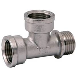 Тройник VIEIR ВВН 3/4"х3/4"х3/4" никел. TFFHN444 (5/80), фото 