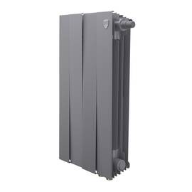 Радиатор Royal Thermo PianoForte 500 Silver Satin VDR80 - 4 секц., фото 