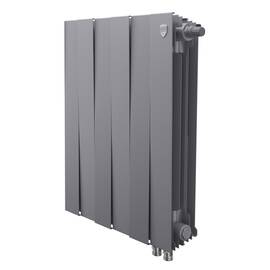Радиатор Royal Thermo PianoForte 500 Silver Satin VDR80 - 6 секц., фото 