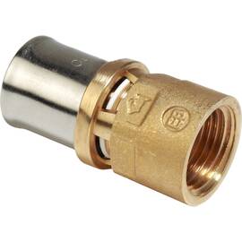 Муфта-пресс Giacomini латунь ВР 16х1/2", RM109Y033, фото 
