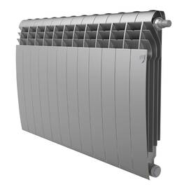 Радиатор Royal Thermo BiLiner 500 Silver Satin VR80 - 12 секц., фото 