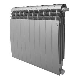 Радиатор Royal Thermo BiLiner 500 Silver Satin VR80 - 10 секц., фото 