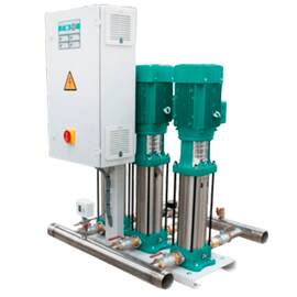 Станция повышения давления WILO COR-3 MVL 1605/SKw-EB-R, фото 