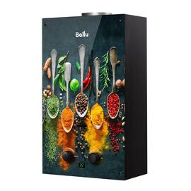 Колонка газовая Ballu GWH 10 Fiery Glass Curry, фото 