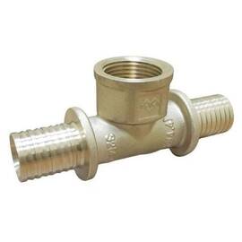 Тройник VARMEGA Slide-fit ВР, 16х1/2", латунь, аксиальный, VM51111, фото 