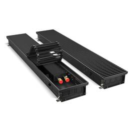 Конвектор внутрипольный Royal Thermo ATRIUM-90/200/2700-DG-U-BL, фото 