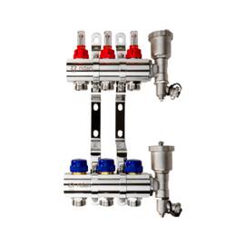 Комплект коллекторов РИДАН FHF-2RF set коллектор, кроншт., торц.секция, фото 