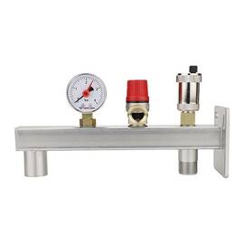 Группа безопасности и подключения расширительного бака VARMEGA VM16401, 3/4", сталь, фото 