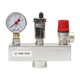 Группа безопасности котла VARMEGA VM16301 сталь, до 50 кВт 1", фото 