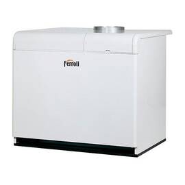 Котел газовый Ferroli PEGASUS F3 N 136 2S с чугунным теплообмен., напольный, 1 конт., откр.кам.сгор., фото 