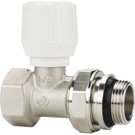 Клапан радиаторный VARMEGA 3/4" ручной, прямой с самоуплотняющимся полусгоном VM10113, фото 