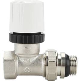 Клапан радиаторный VARMEGA 1/2" термостатический прямой с самоуплотняющимся полусгоном VM10511, фото 