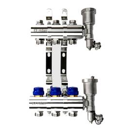Комплект коллекторов РИДАН FHF-10R set коллектор+кроншт+торц.секция, фото 