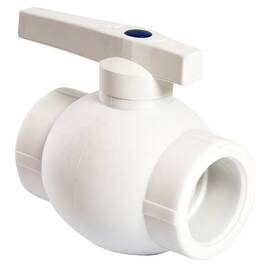 Кран шаровой THERMOLIGHT ручка PP-R 40 белый, фото 