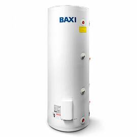 Бойлер косвенного нагрева BAXI UBC 500 напольный, одиночный змеевик, с боковым подключением, фото 
