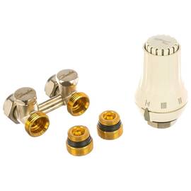 Комплект для панельных радиаторов прямой RAE-K+RLV-KS 3/4*1/2 М30Х1,5 (Danfoss) 013G5091, фото 